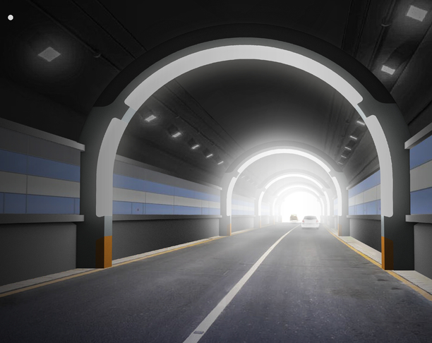 【2024年 iF设计奖】Tunnel visual buffer light