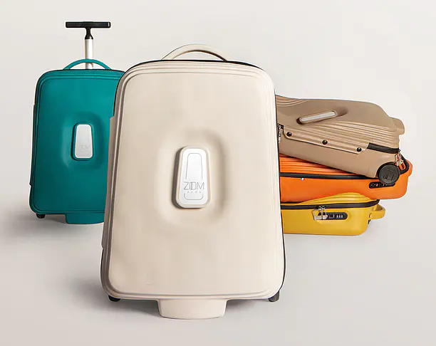 【2024年 iF设计奖】POP-UP, trolley bag in recycled EVA rubber