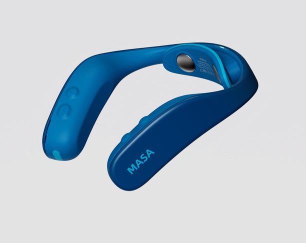 MASA-neck massage instrument with music rhythm