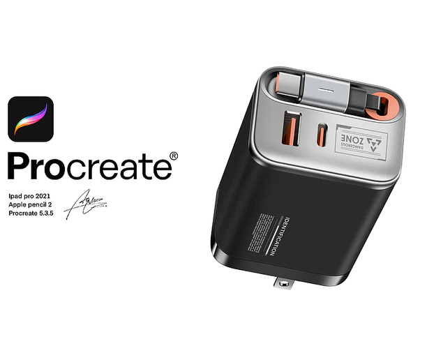 Let's disassemble the product coloring process with procreate!