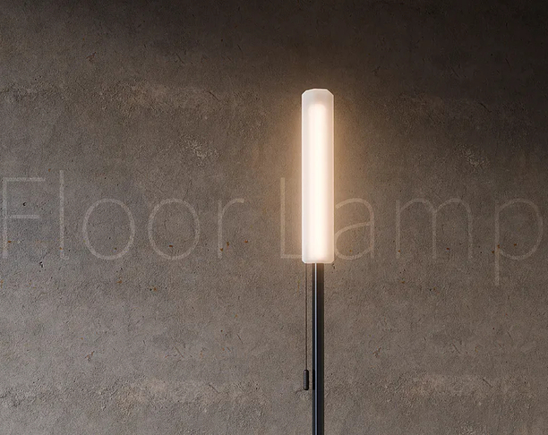 Fiber-floor lamp