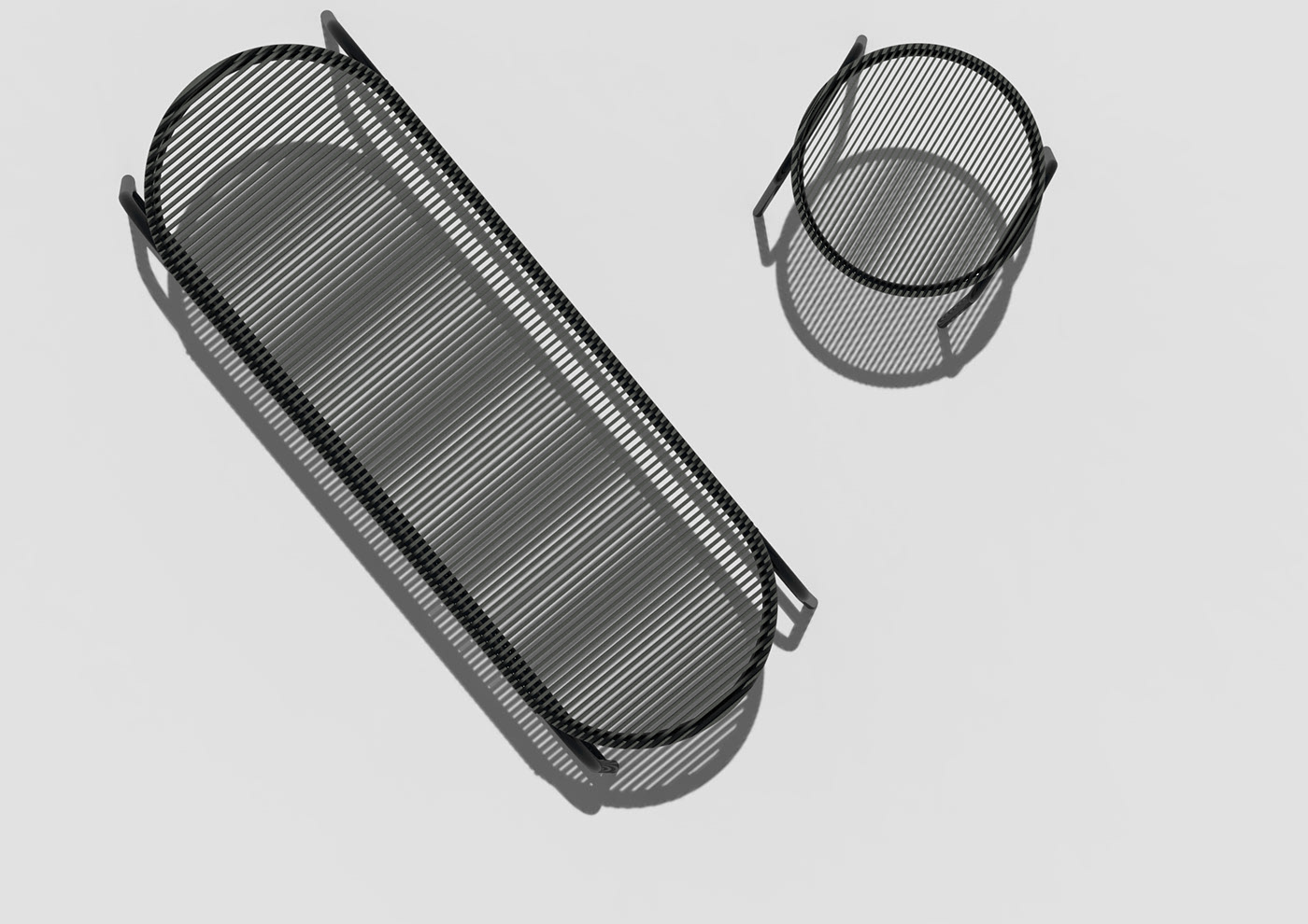 outdoors，bench，chair，Minimalist，Linear，Neetica Pande，