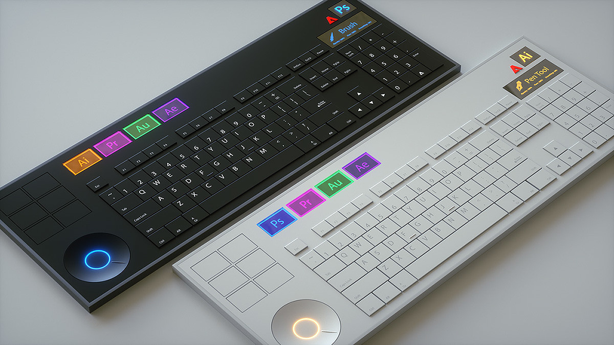 Adobe，keyboard，VA Designer，