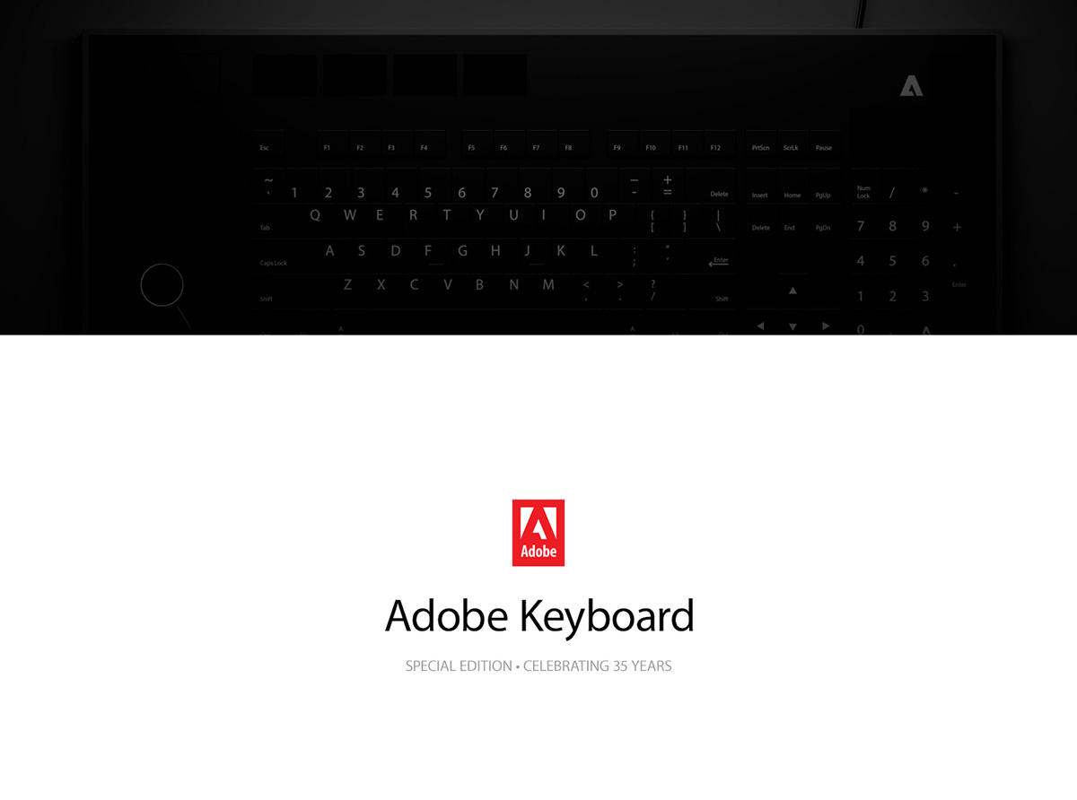 Adobe，keyboard，VA Designer，