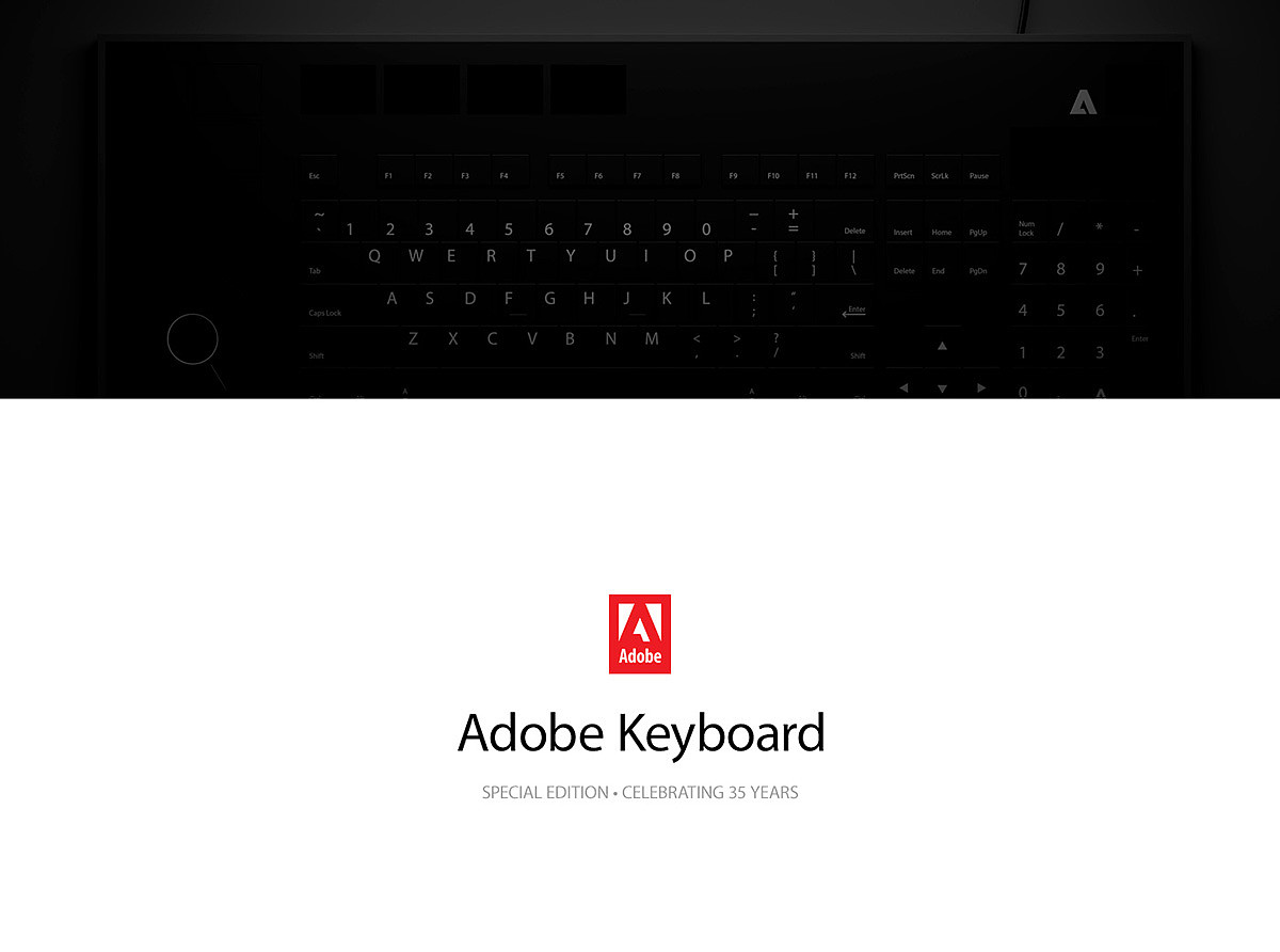 Adobe，keyboard，VA Designer，