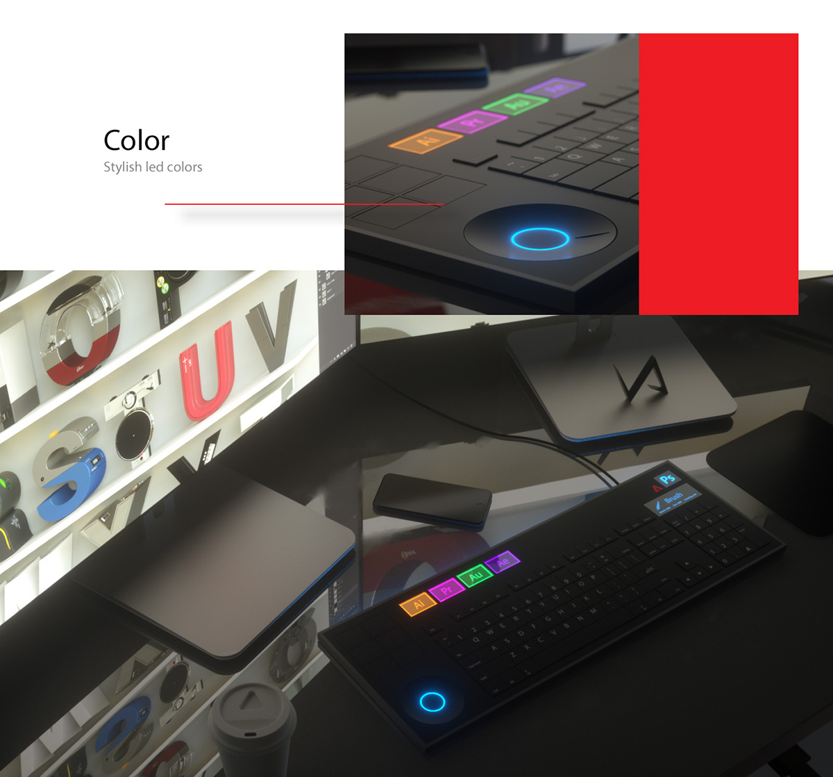 Adobe，keyboard，VA Designer，