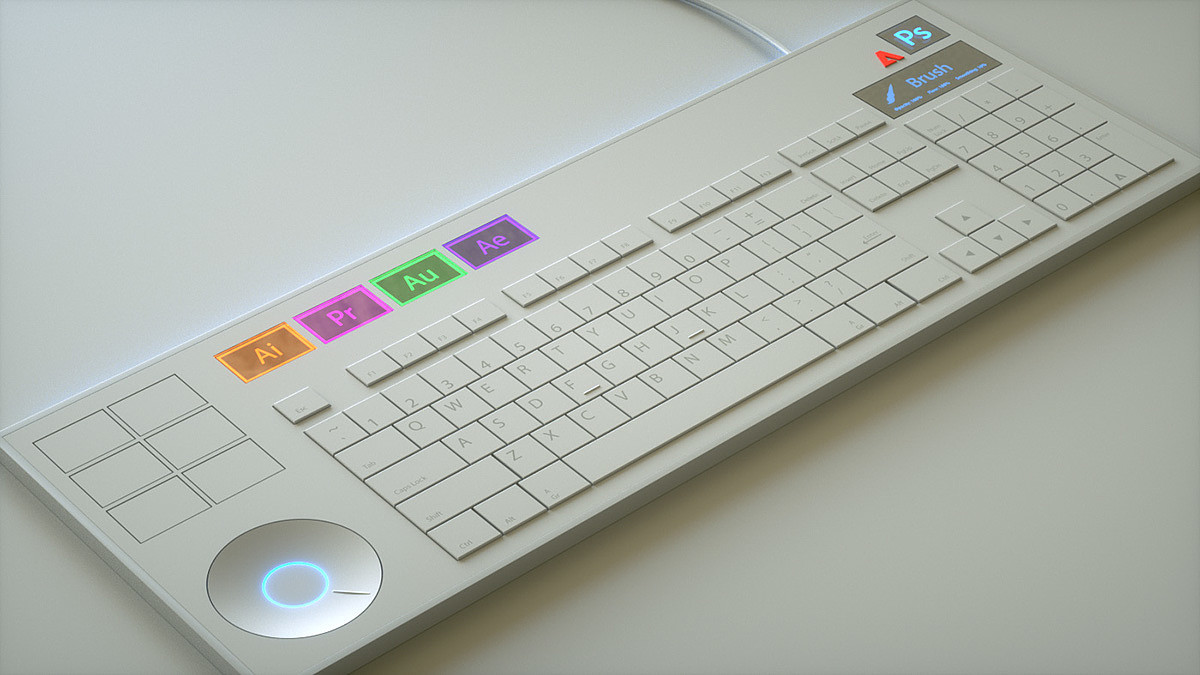 Adobe，keyboard，VA Designer，