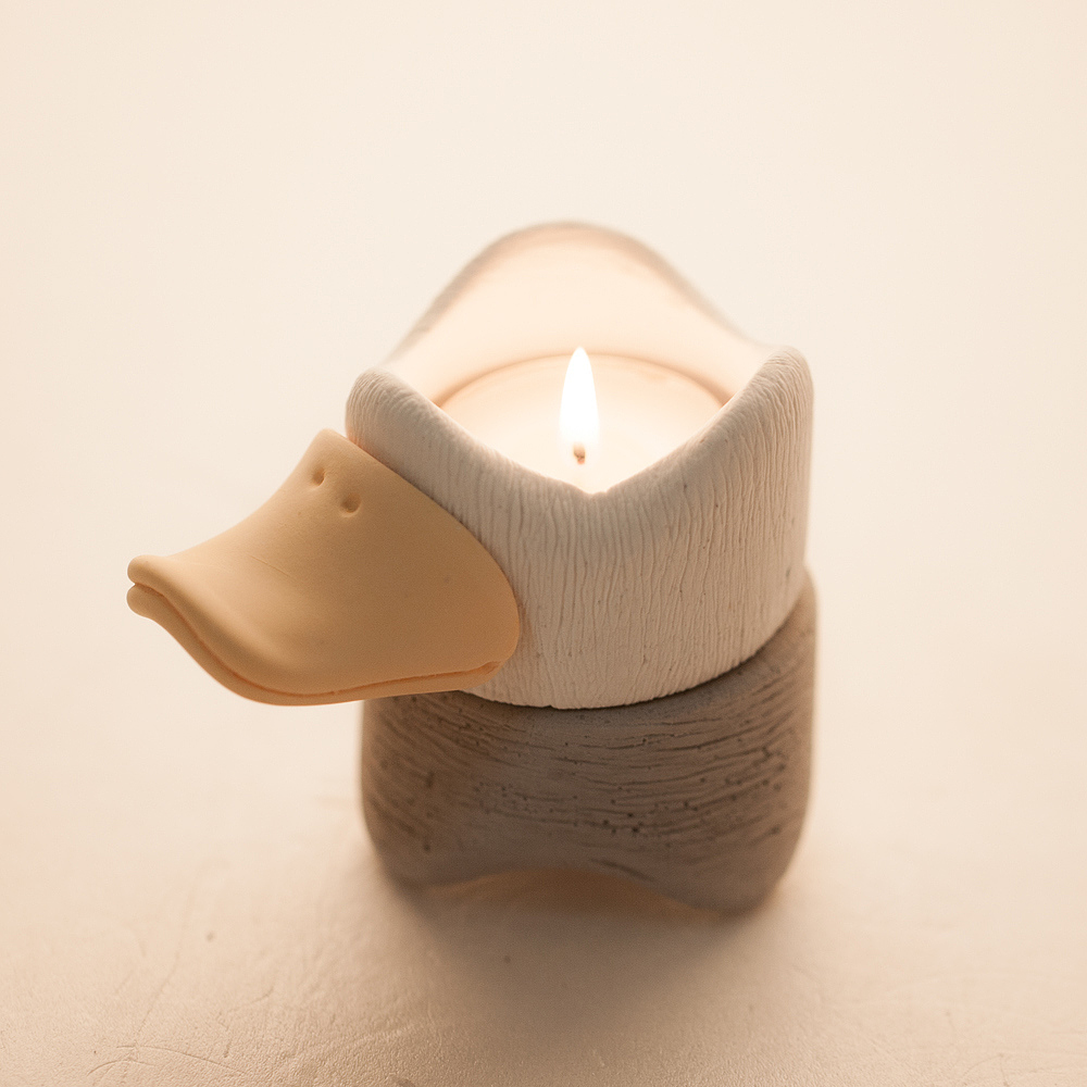 Candlestick，duck，candle，Home，