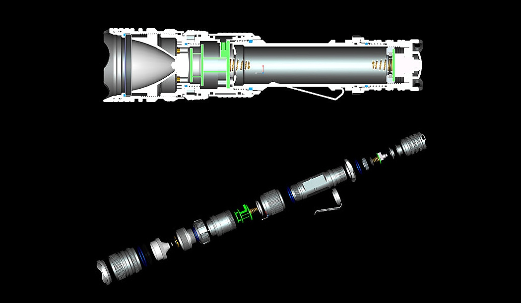 Relic XR-2，防水，手电筒，ZeroHour，