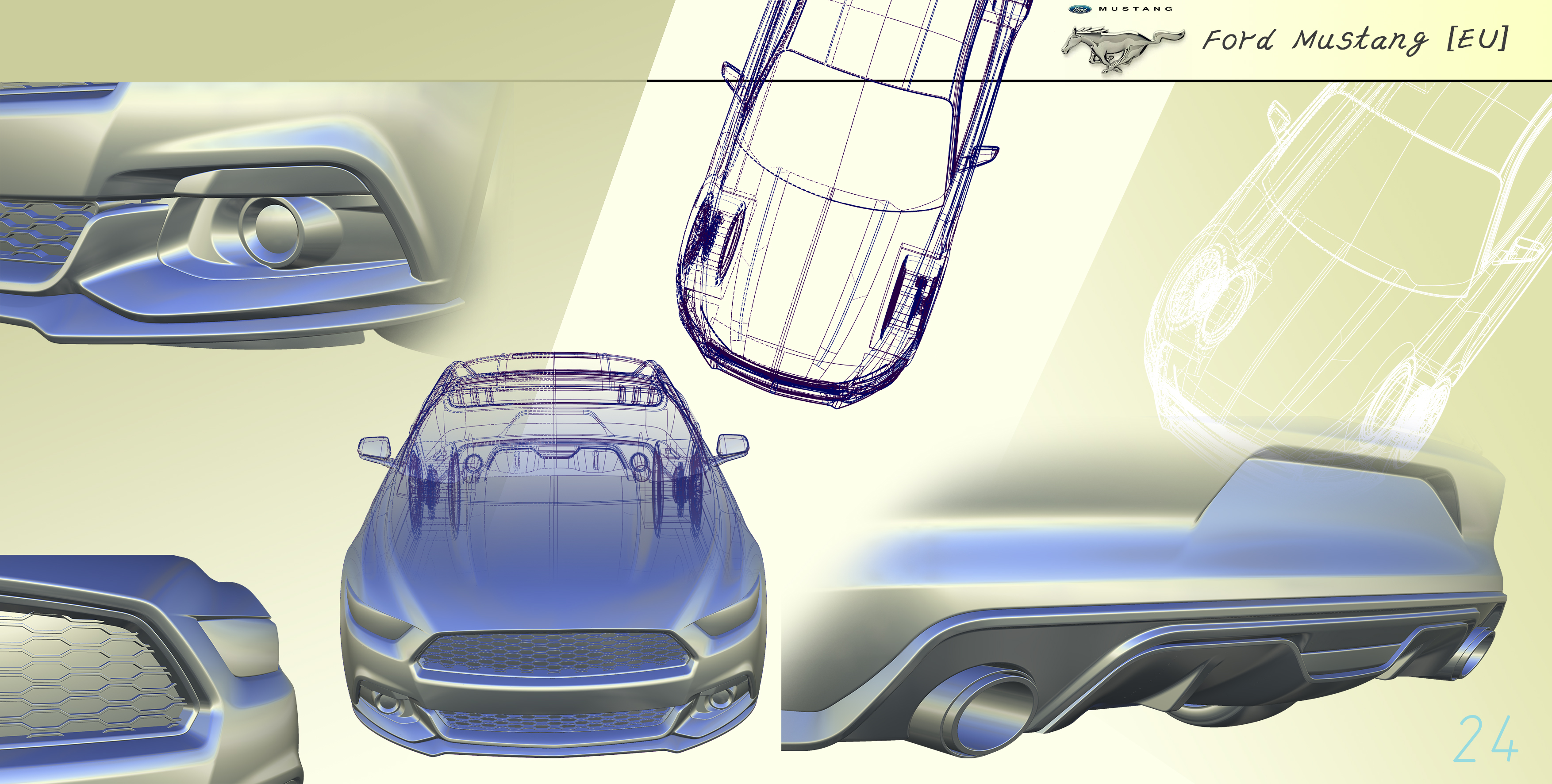 Alias digital model，