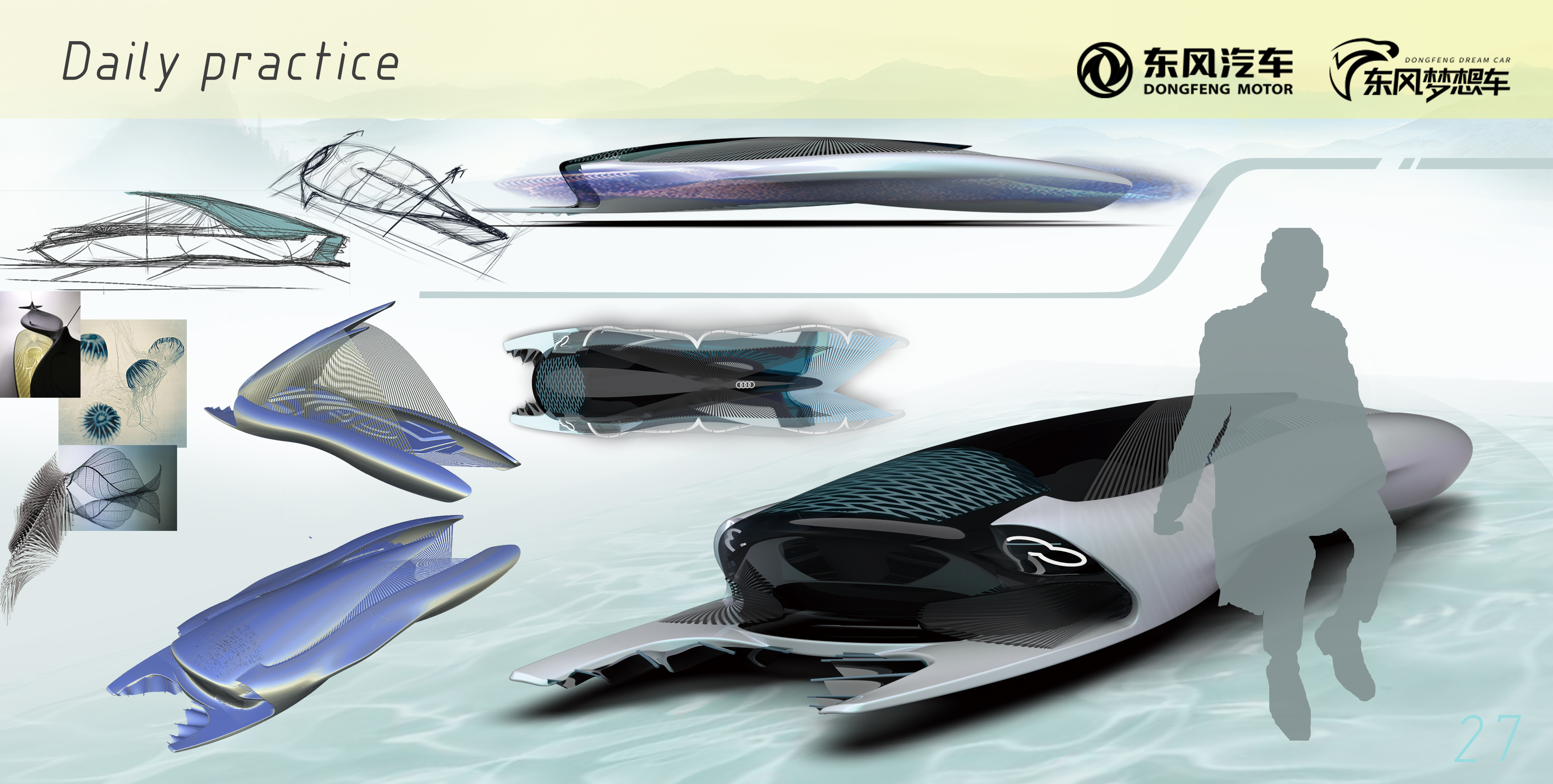 Alias digital model，