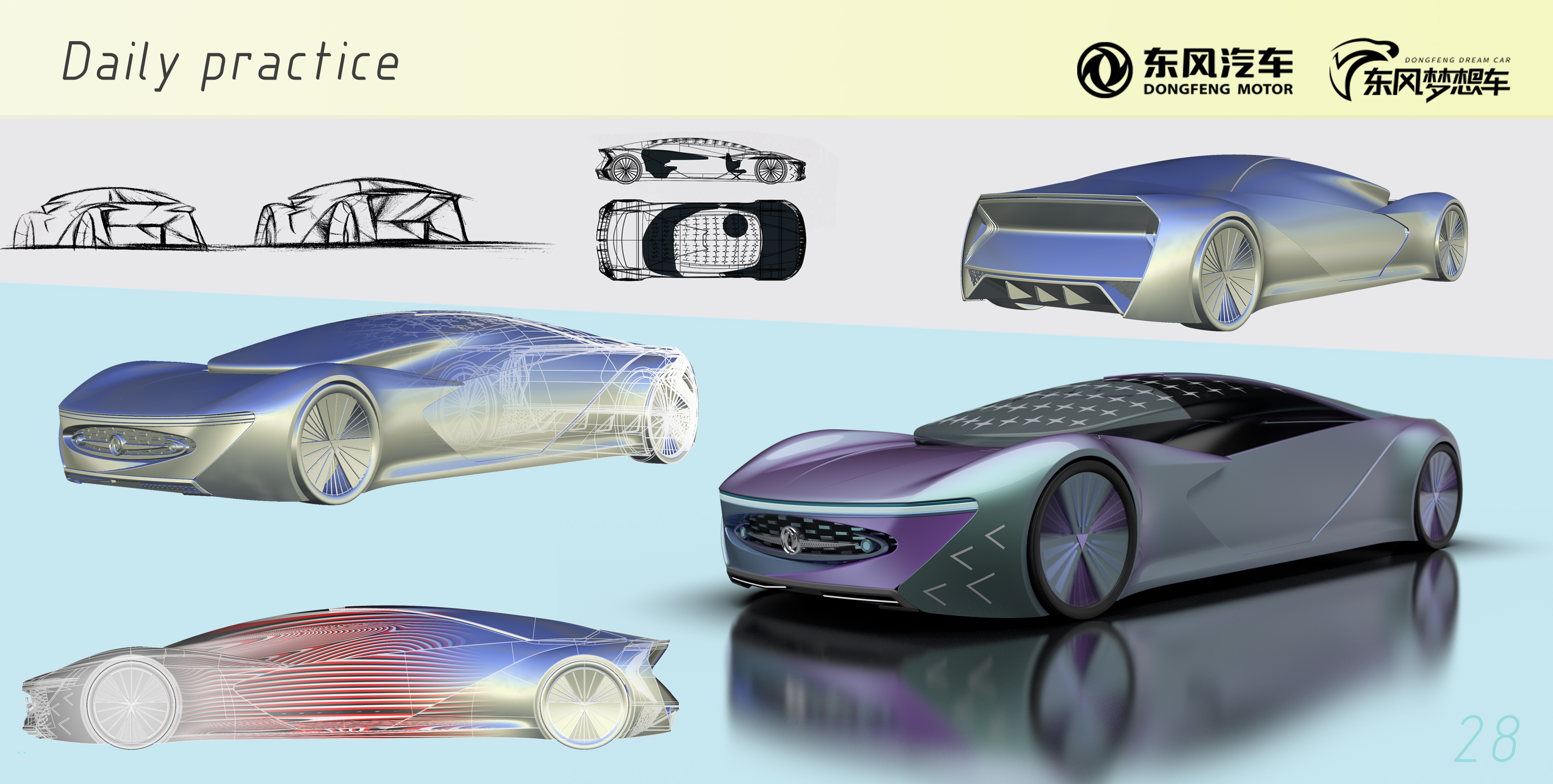 Alias digital model，