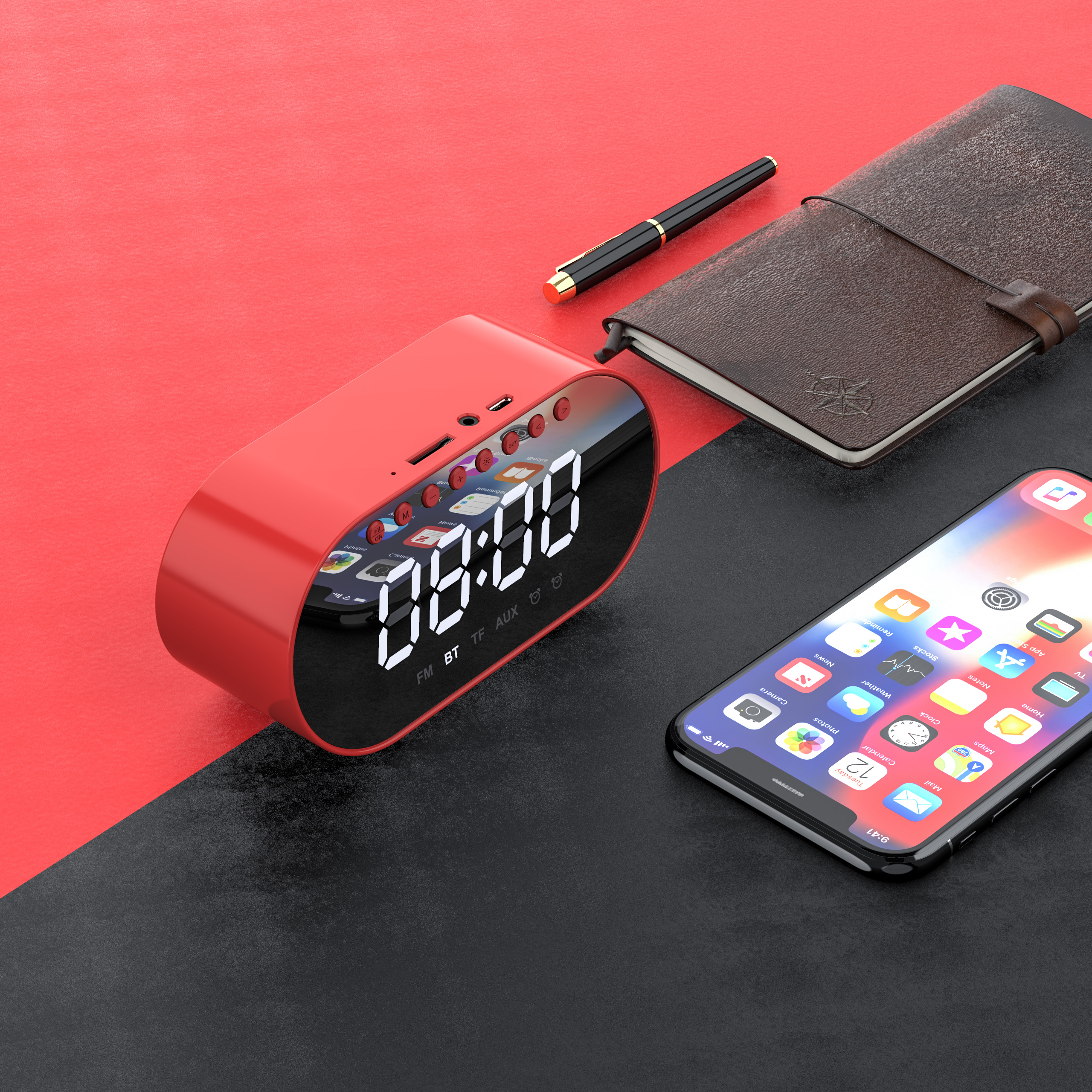 headset，Bluetooth Speaker ，Gaming Mouse，Modeling and rendering，