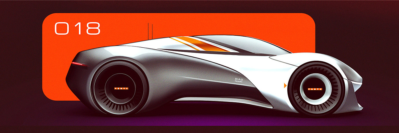 Sportscar，two thousand and eighteen，design sketch，racing，