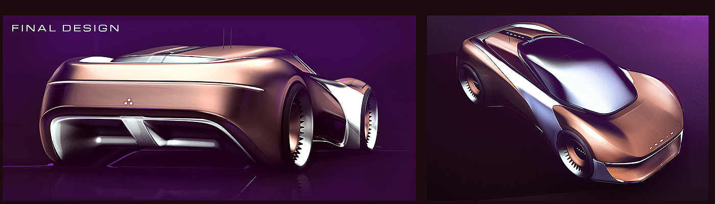 Sportscar，two thousand and eighteen，design sketch，racing，