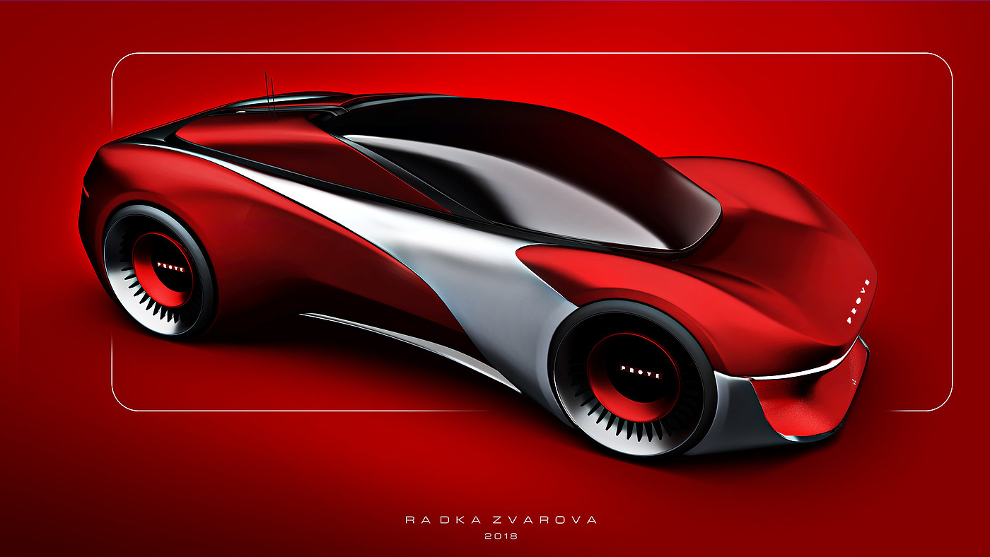 Sportscar，two thousand and eighteen，design sketch，racing，