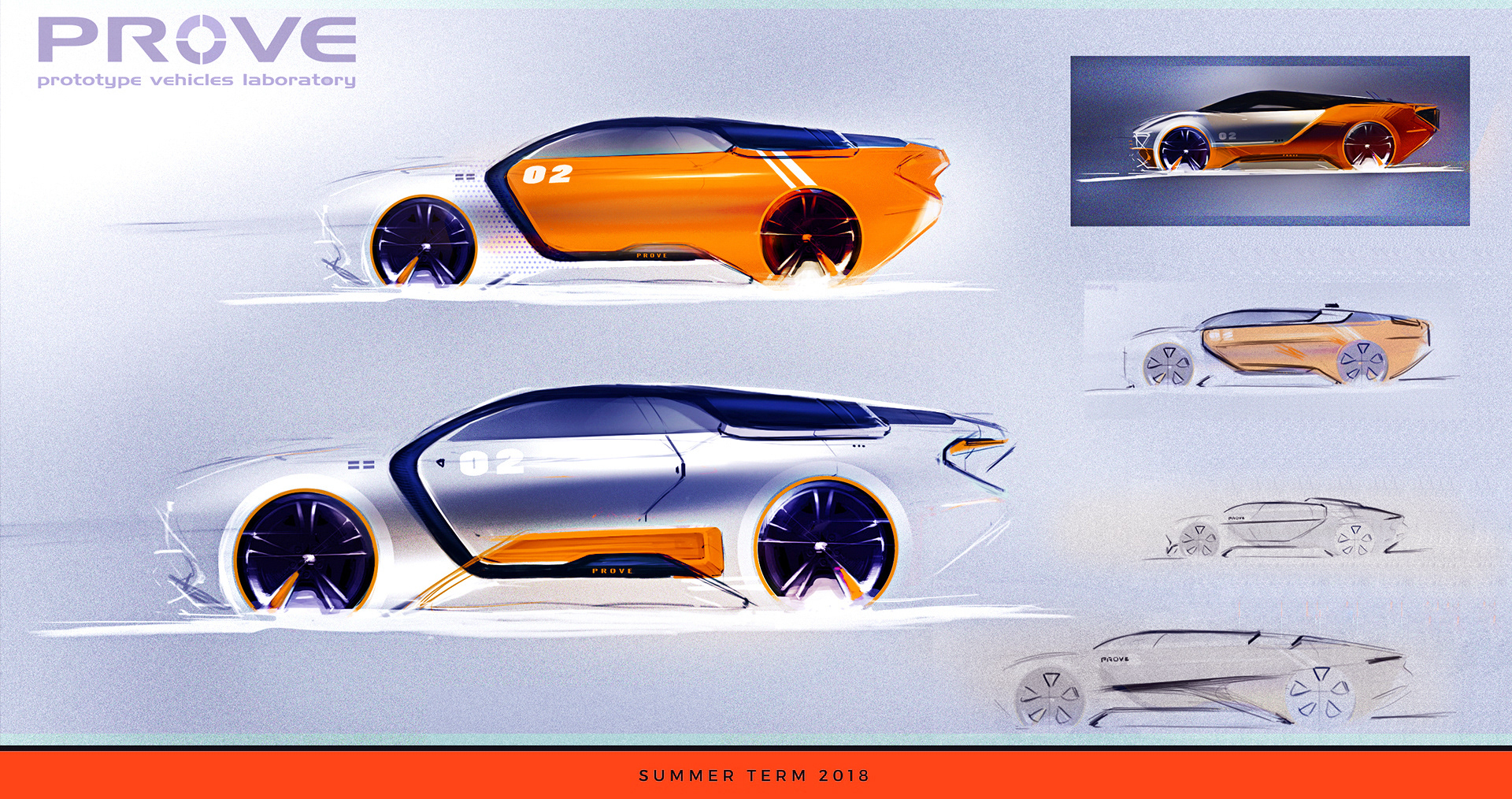 Sportscar，two thousand and eighteen，design sketch，racing，