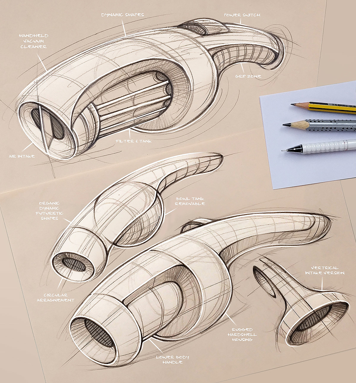 Design Sketches，草图，电子手绘，