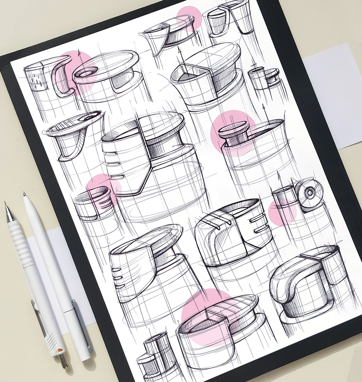 Design Sketches，sketch，Electronic hand drawing，