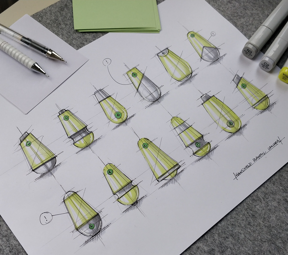 Design Sketches，sketch，Electronic hand drawing，