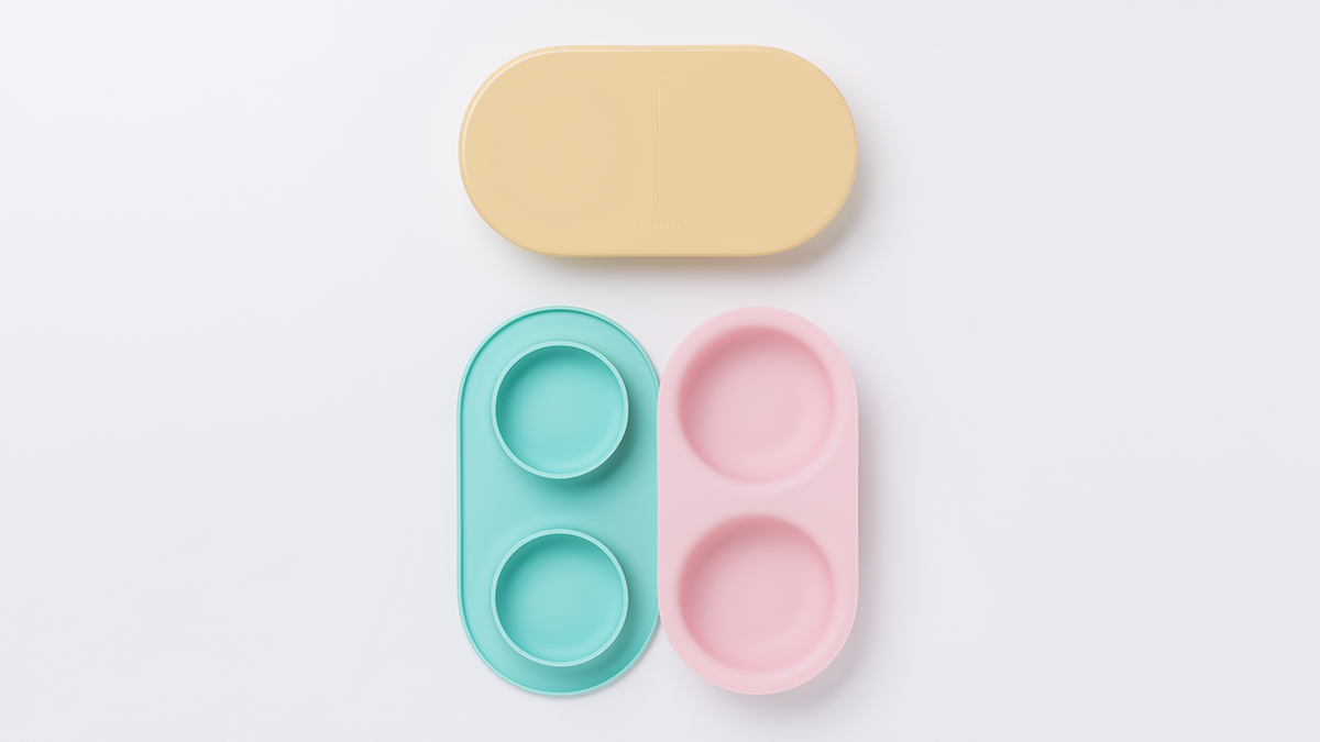 silica gel，Dinner plate，DOUBLE PLATE，