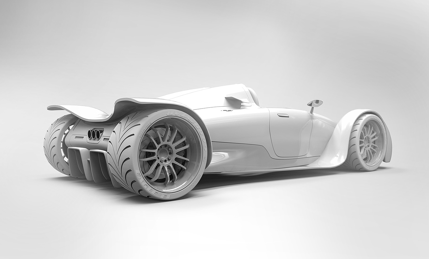 Concept Car，Rendering，3D graph，automobile，