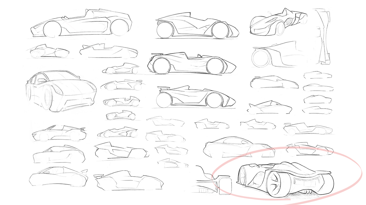 Concept Car，Rendering，3D graph，automobile，