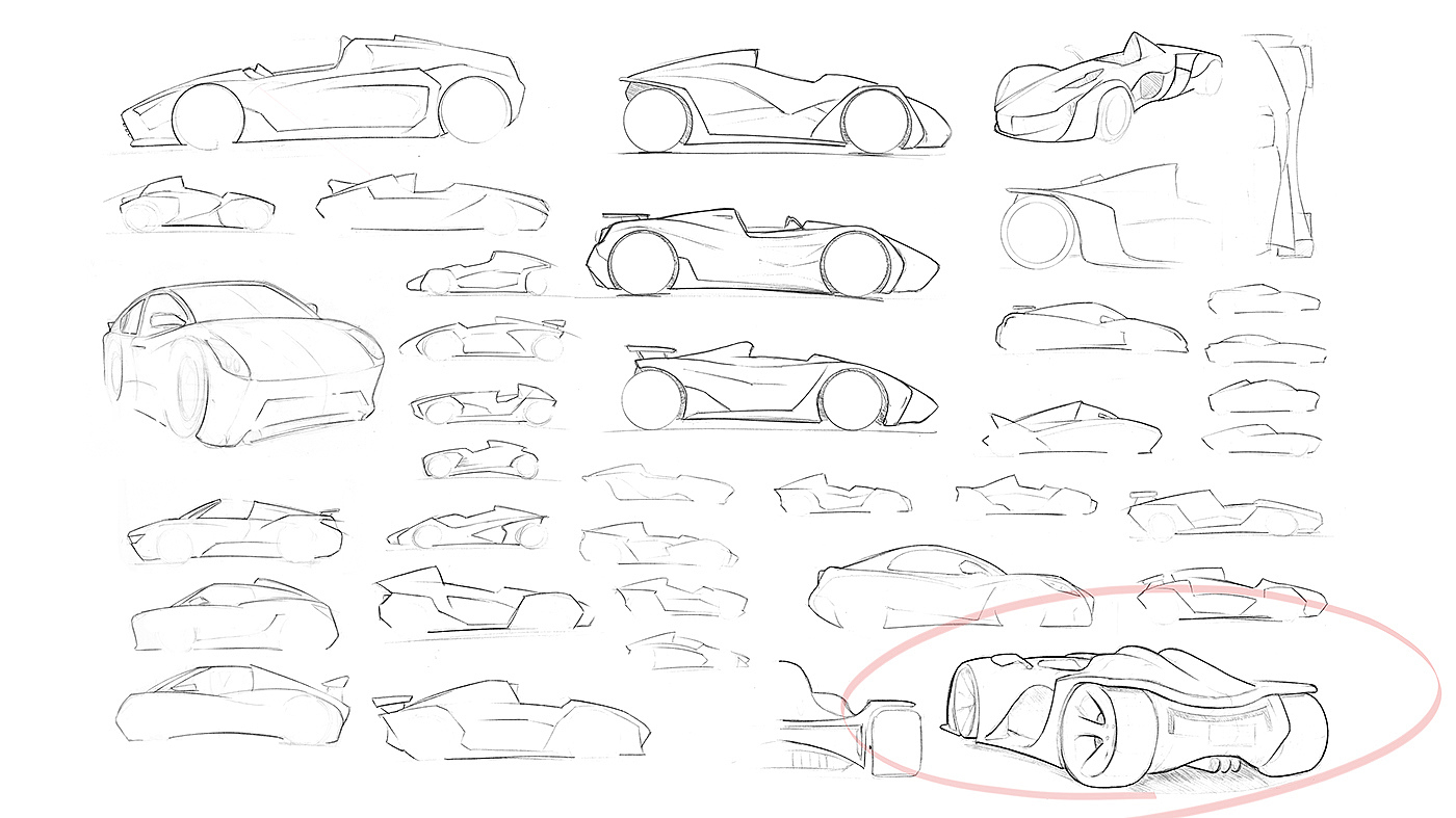 Concept Car，Rendering，3D graph，automobile，