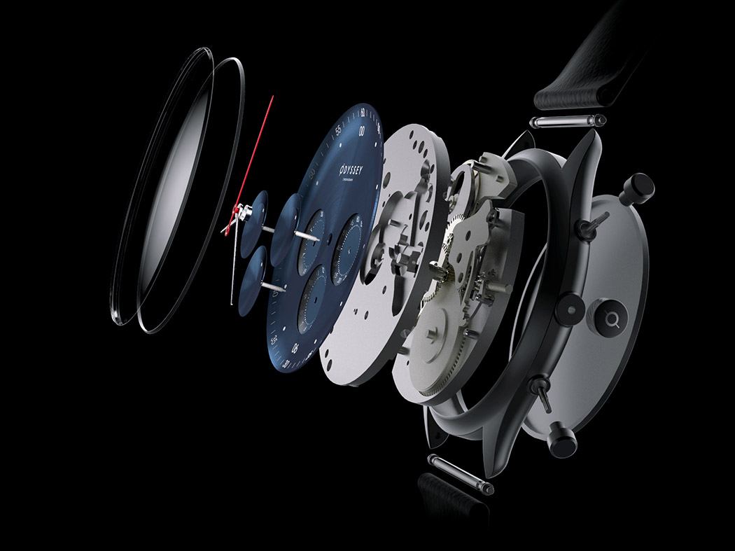 Metal，Mechanical watch，DYSSEY，