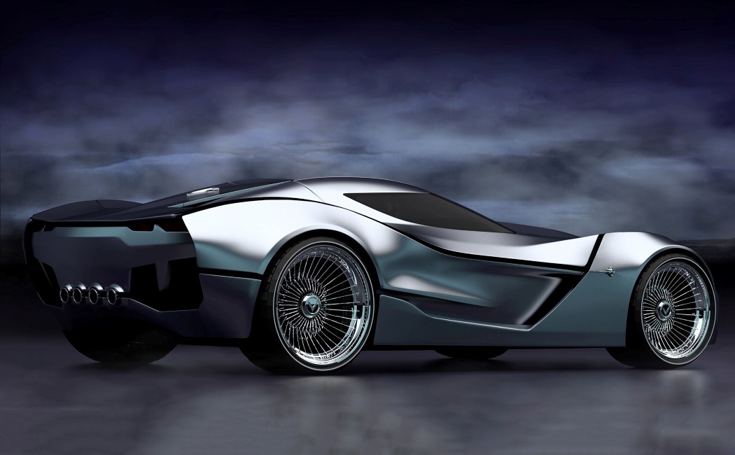 Metal，Automobile design，Corvette Stingray，