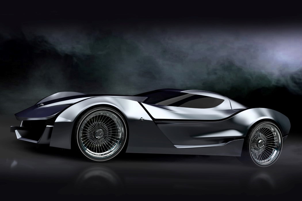 Metal，Automobile design，Corvette Stingray，