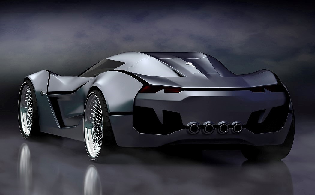 Metal，Automobile design，Corvette Stingray，