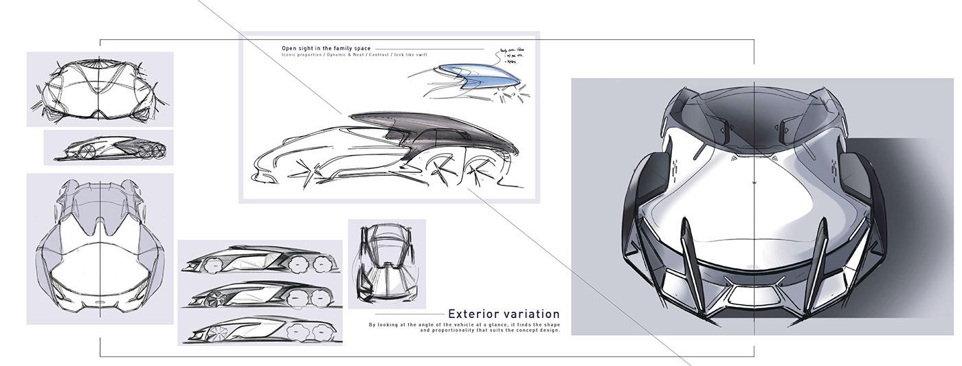 automobile，You're sleeping.，the republic of korea，sketch，appreciate，