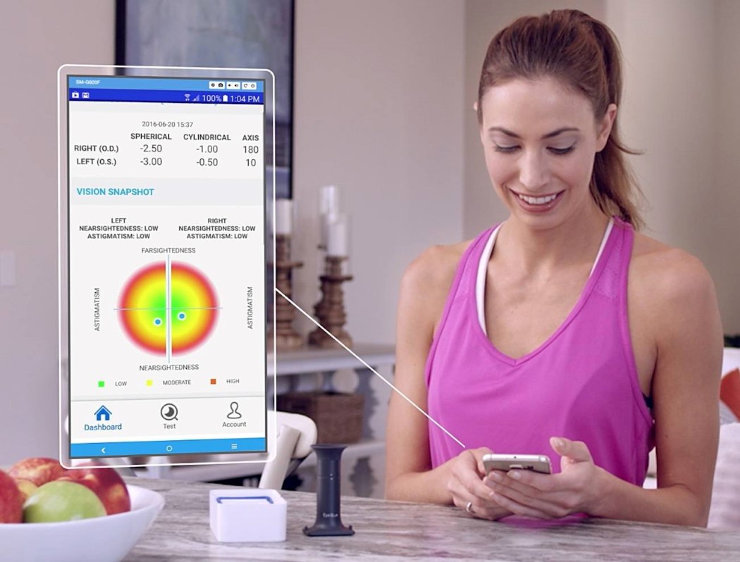 app，EyeQue，Optometrist，