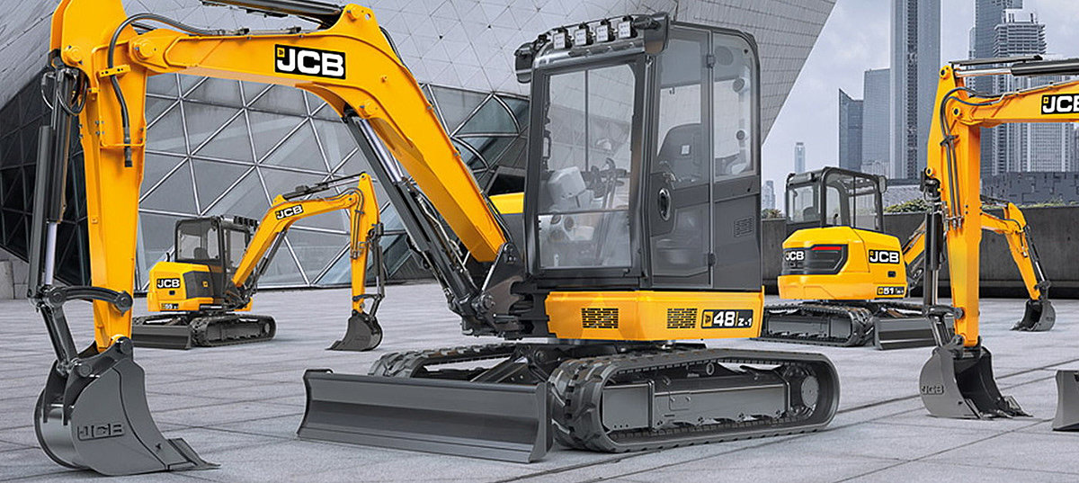 yellow，excavating machinery，JCB Design，