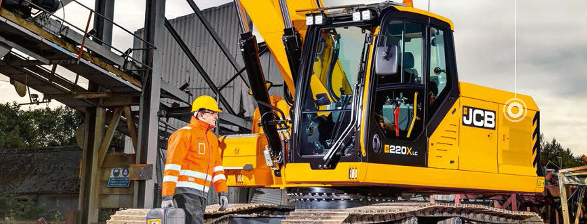 yellow，excavating machinery，JCB Design，