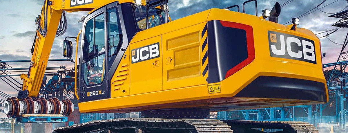 yellow，excavating machinery，JCB Design，