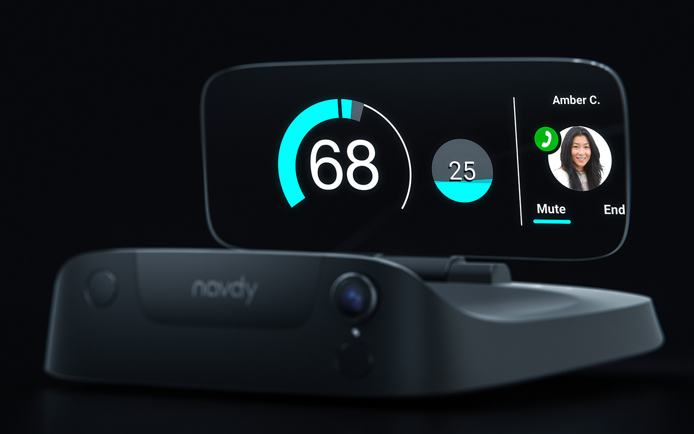 HUD，monitor，vehicle，Eduard Zhikharev，Navdy，black，