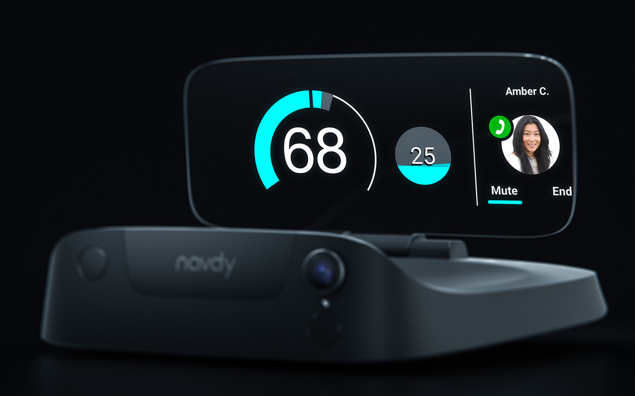 Navdy车用hud 世界上最棒的智慧型显示器 普象网