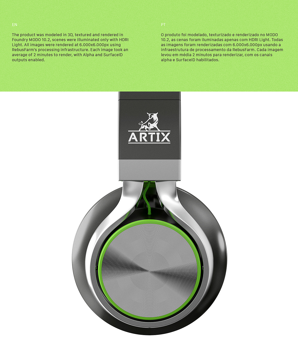 Artix，headset，Metal，