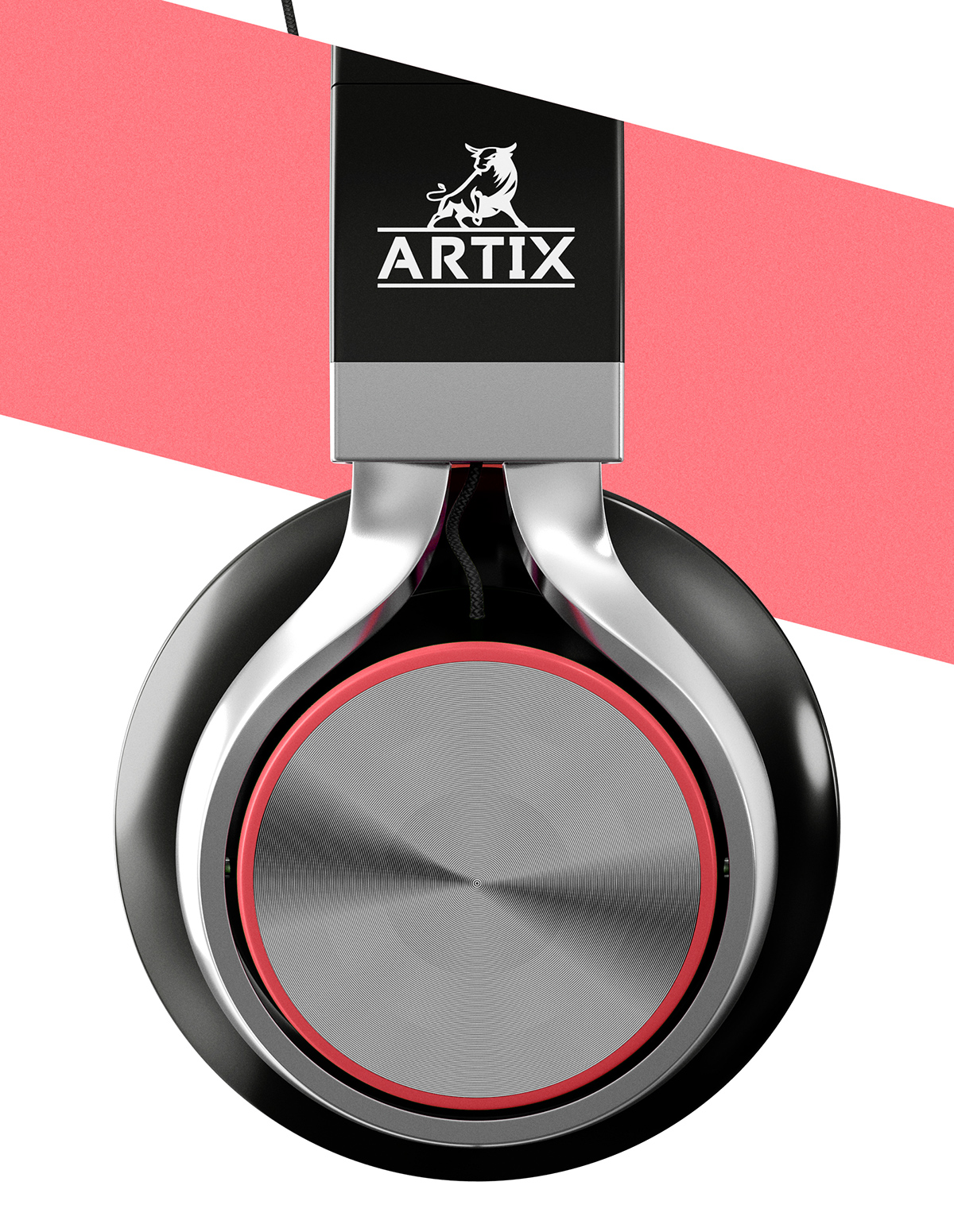Artix，headset，Metal，