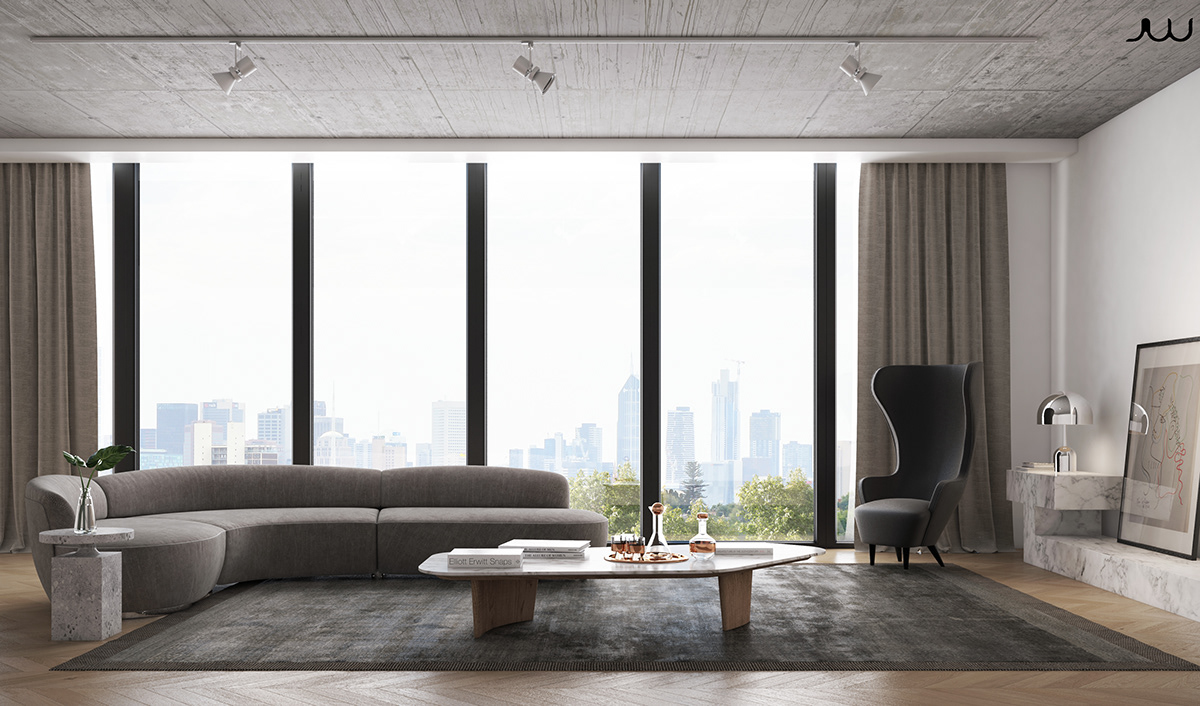 Minimalist，Interior design，Portfolio 2018，