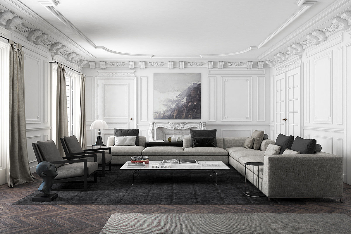 Minimalist，Interior design，Portfolio 2018，