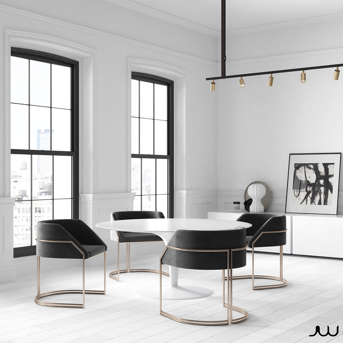 Minimalist，Interior design，Portfolio 2018，