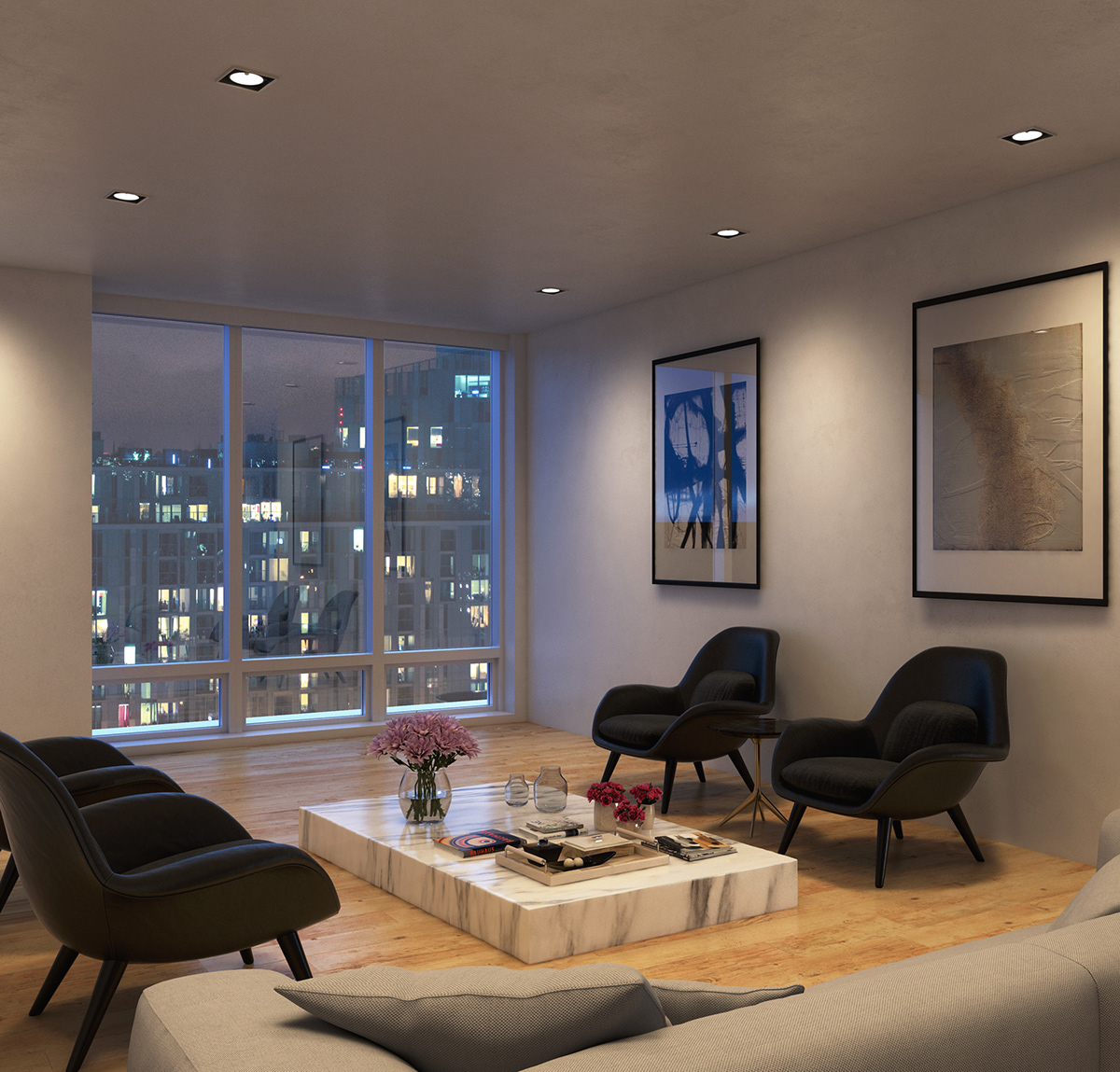 Minimalist，Interior design，Portfolio 2018，