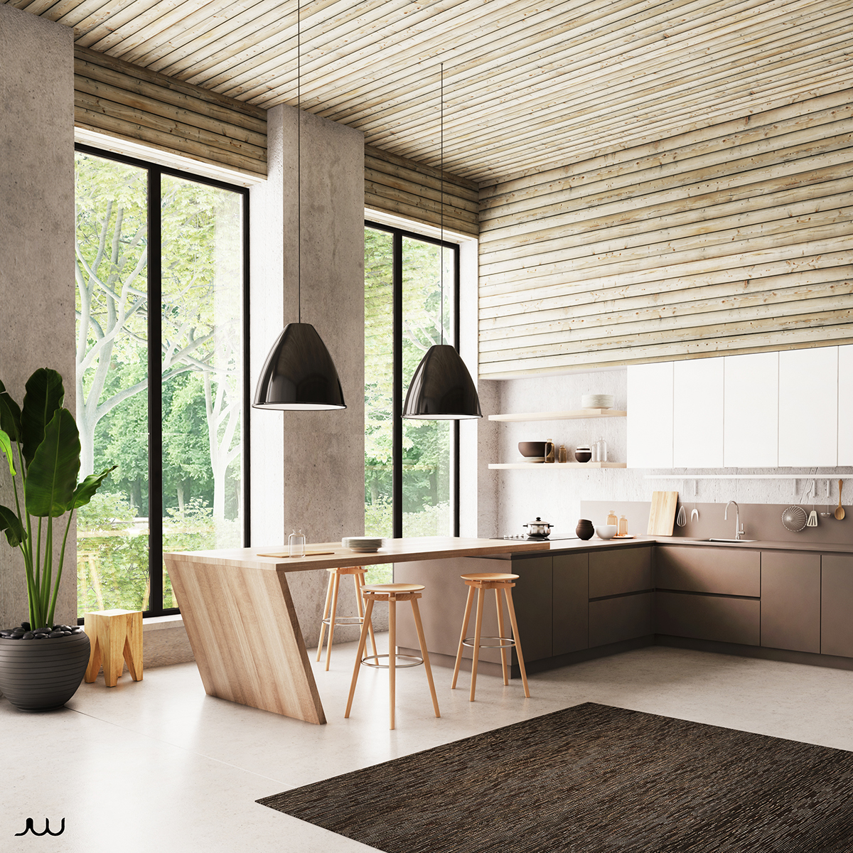 Minimalist，Interior design，Portfolio 2018，