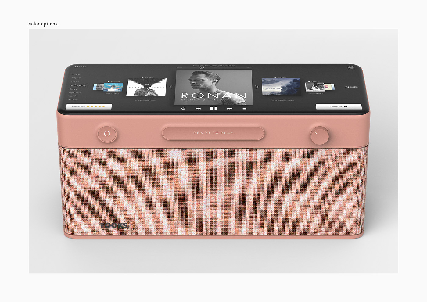 Hurricane iron，speaker，FOOKS，