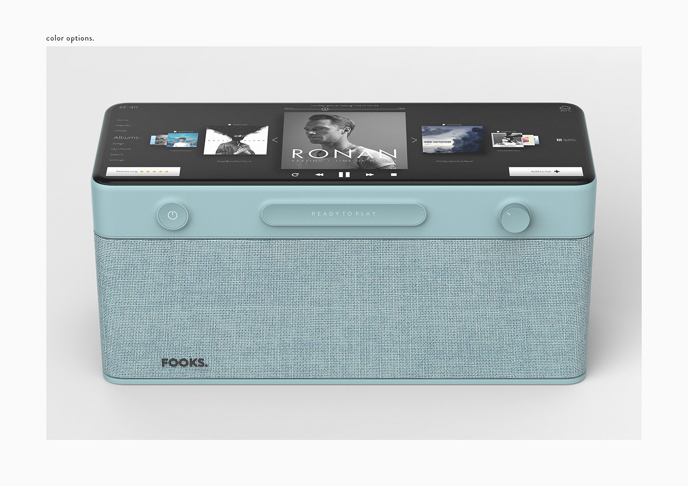 Hurricane iron，speaker，FOOKS，