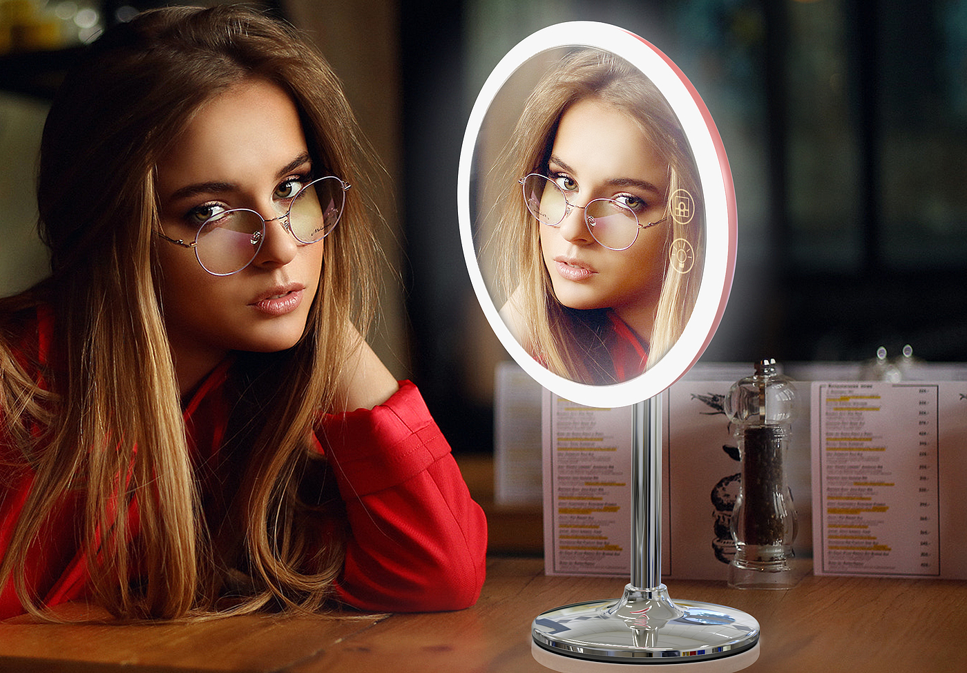 Led vanity mirror lamp，