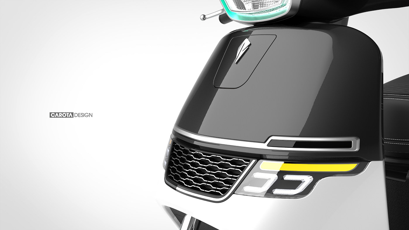 industrial design，Automatic design，Electric vehicle，CRT-Escooter，CARTON，Electric motorcycle，